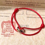 Cartier, Unisex Bracelet, Red