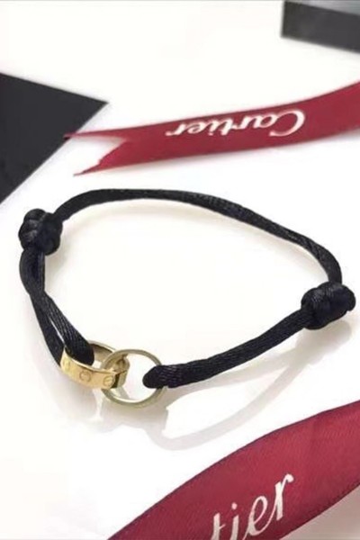 Cartier, Unisex Bracelet, Black