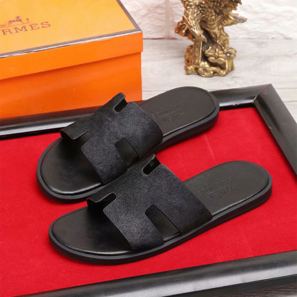 Hermes, Men's Slipper, Black