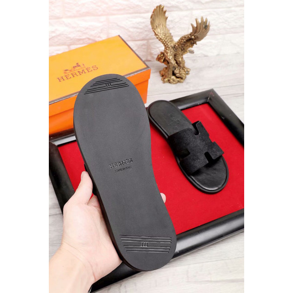 Hermes, Men's Slipper, Black