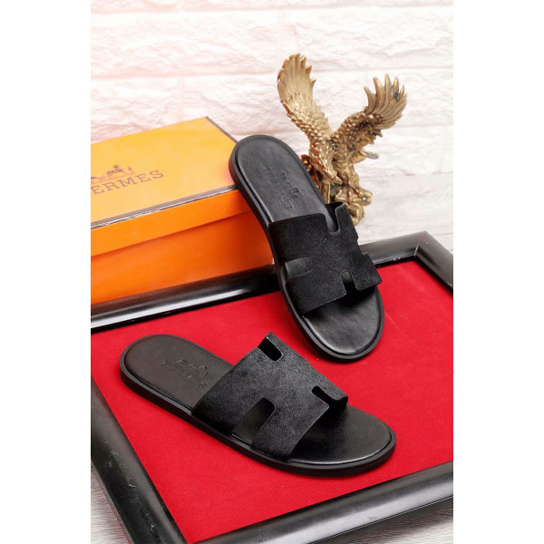 Hermes, Men's Slipper, Black