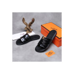 Hermes, Men's Slipper, Black