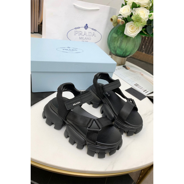 Prada, Women's Sandal, Black