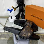 Louis Vuitton, Men's Slipper, Brown