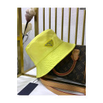 Prada, Women's Hat, Yellow