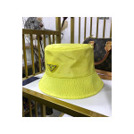 Prada, Women's Hat, Yellow