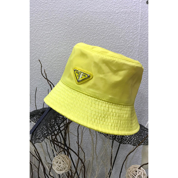Prada, Women's Hat, Yellow