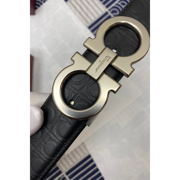 Salvatore Ferragamo, Men's Belt, Black