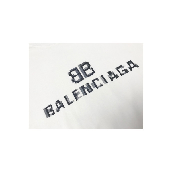 Balenciaga, Men's T-Shirt, White