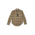 Burberry, Men's Shirt, Camel