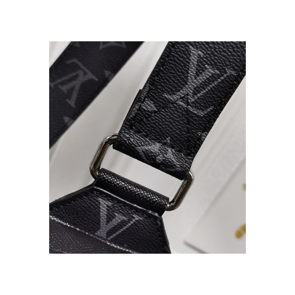 Louis Vuitton, Avenue Sling, Men's Bag, Black