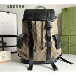 Gucci, Unisex Backpack, Brown