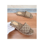 Gucci, Men's Slipper, Brown