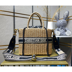 Christian Dior, Women's Bag, Straw