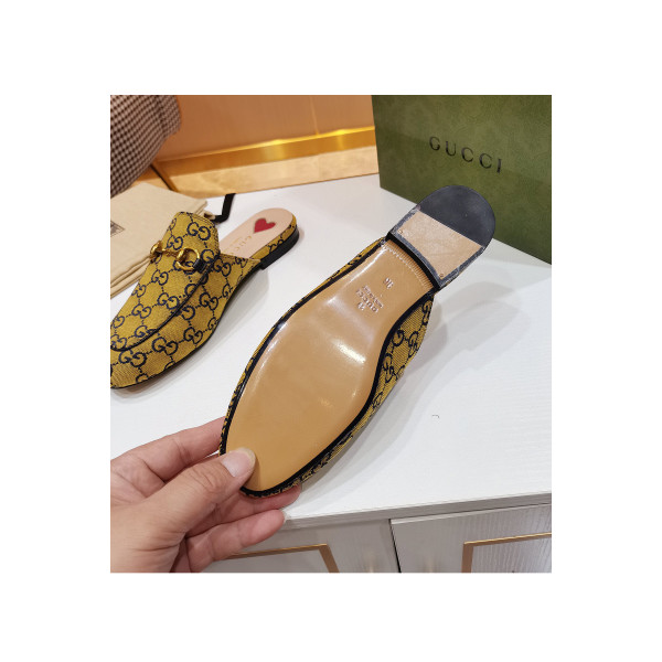 Gucci, Women's Slipper, Camel