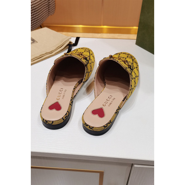 Gucci, Women's Slipper, Camel