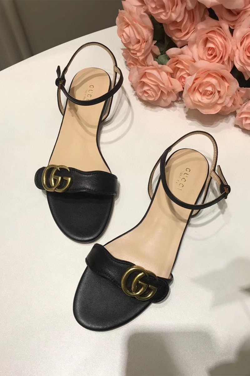 Gucci, Women's Sandal, Black