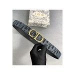 Christian Dior, Unisex Belt, Blue