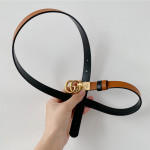 Gucci, Women's Belt, Camel