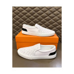 Hermes, Men's Loafer, White