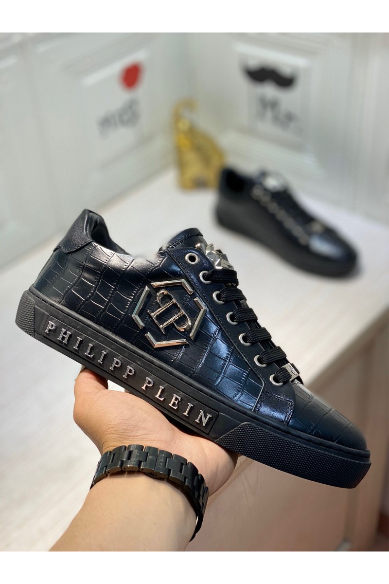 Phlipp Plein, Men's Sneaker, Black