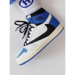 Nike, Travis Scott x Air Jordan, Men's Sneaker, Blue