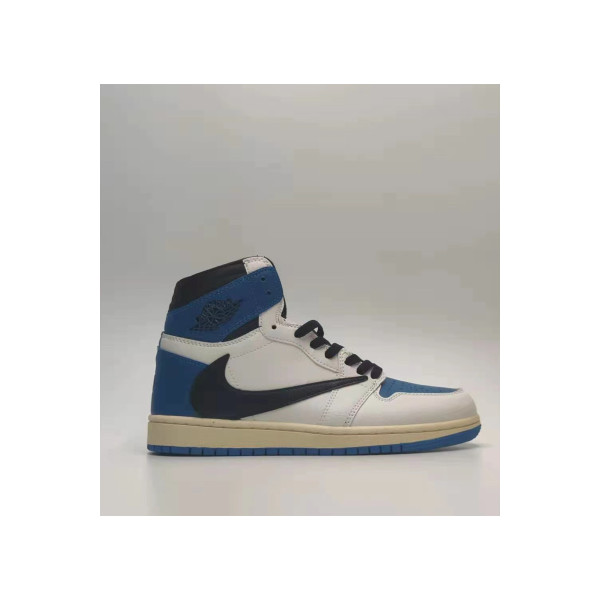 Nike, Travis Scott x Air Jordan, Men's Sneaker, Blue