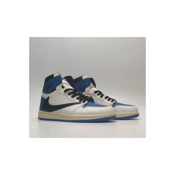 Nike, Travis Scott x Air Jordan, Men's Sneaker, Blue
