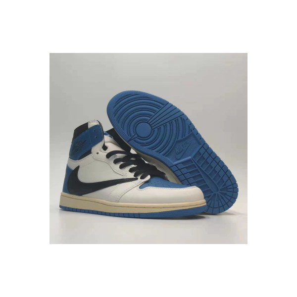 Nike, Travis Scott x Air Jordan, Men's Sneaker, Blue