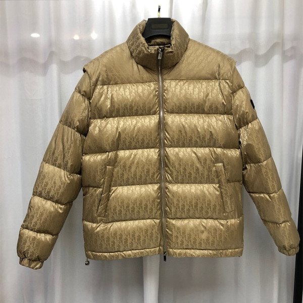 Christian Dior, Oblique, Heren Jas/Bodywarmer, Gold