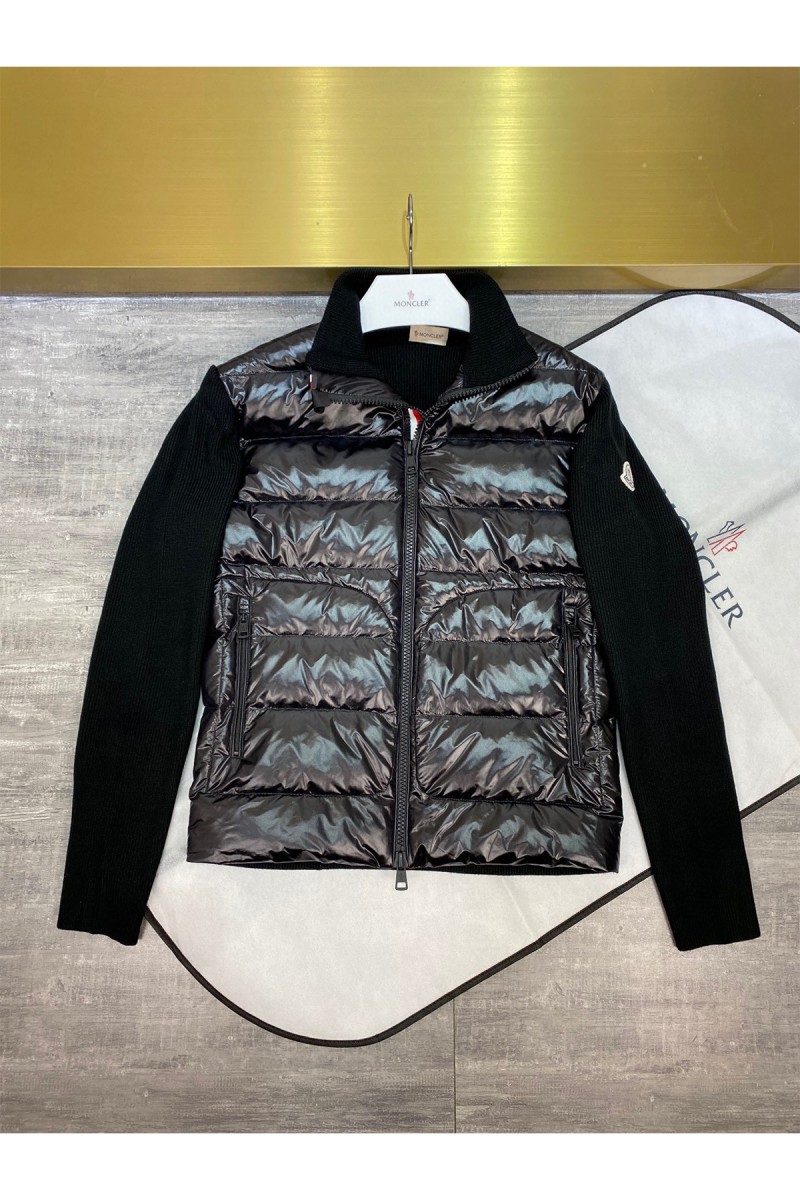 Moncler, Men's Jacket, Black