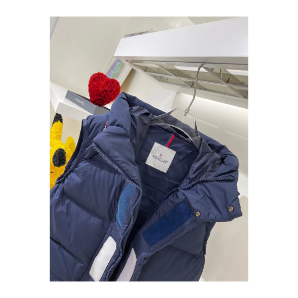 Moncler, Men's Vest, Navy