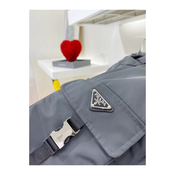 Prada, Men's Jacket, Grey