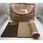 Gucci, Diaper Bag, Brown