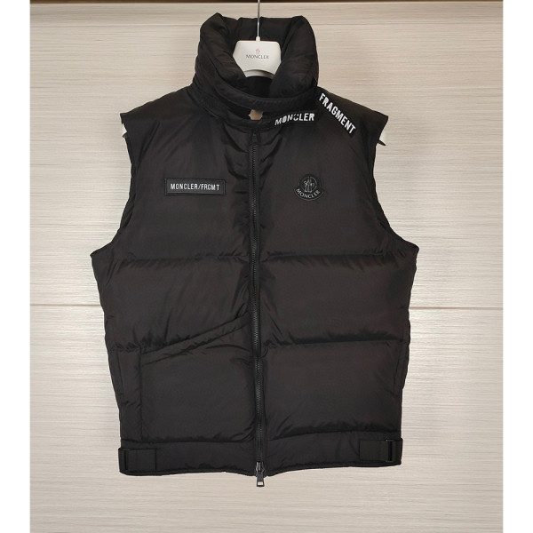 Moncler, Men's Vest, Black
