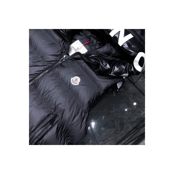 Moncler, Men's Vest, Black
