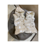 Moncler, Women's Vest, Beige