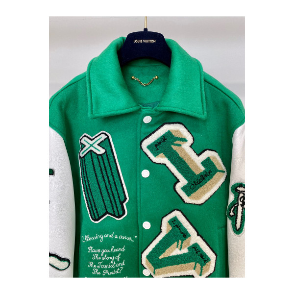 Louis Vuitton, Men's Jacket, Green