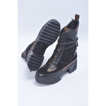 Louis Vuitton, Women's Boot, Brown