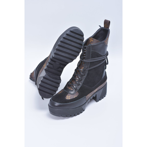Louis Vuitton, Women's Boot, Brown