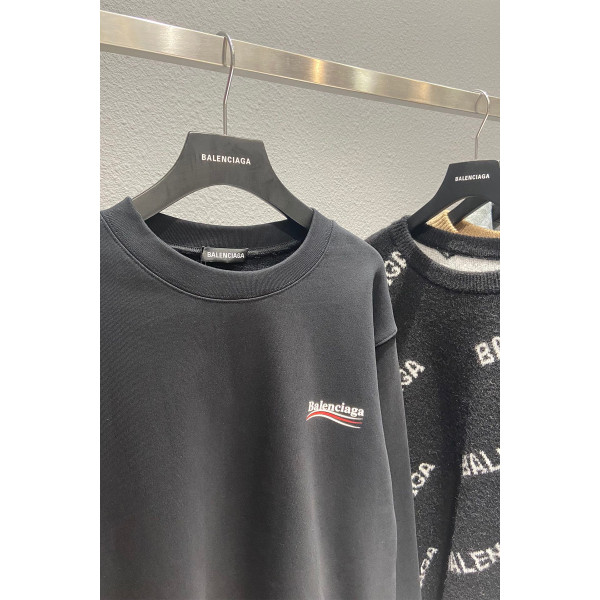 Balenciaga, Men's Pullover, Black