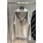 Balenciaga, Men's Hoodie, Grey