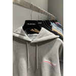 Balenciaga, Men's Hoodie, Grey