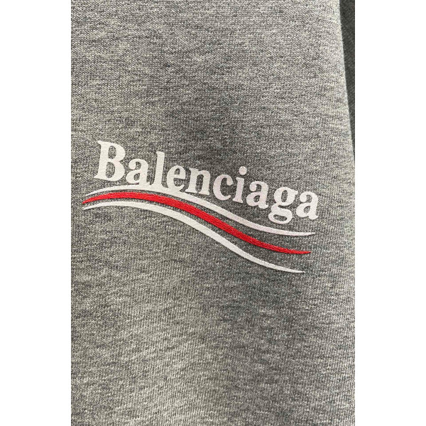 Balenciaga, Men's Hoodie, Grey