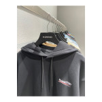 Balenciaga, Men's Hoodie, Black