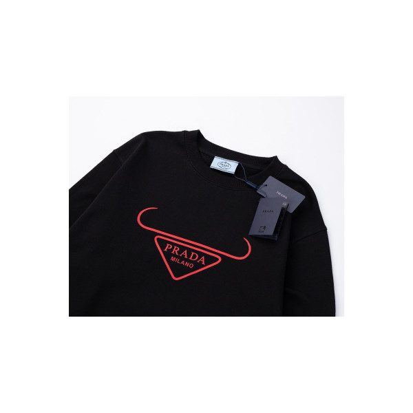 Prada, Men's Pullover, Black