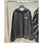 Balenciaga, Women's Hoodie, Black