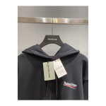 Balenciaga, Women's Hoodie, Black
