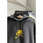 Balenciaga, Women's Hoodie, Black