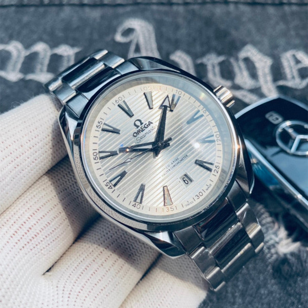 Omega, Men's Watch, Silver